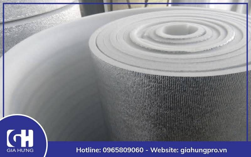 Xốp pe foam tráng bạc lót sàn gỗ tại Hà Nội